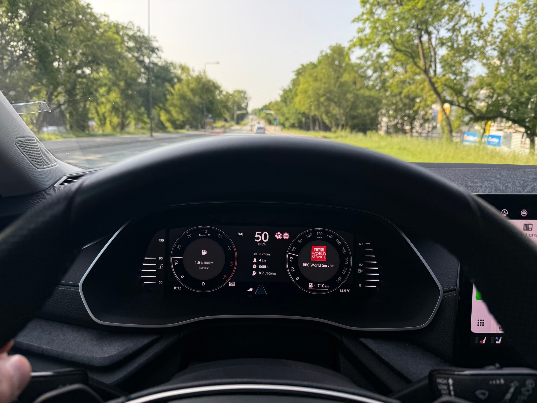 Skoda Octawia 1.5 TSI mHEV – zużycie paliwa na krotkim odcinku