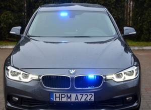 Coraz więcej policyjnych BMW na polskich drogach