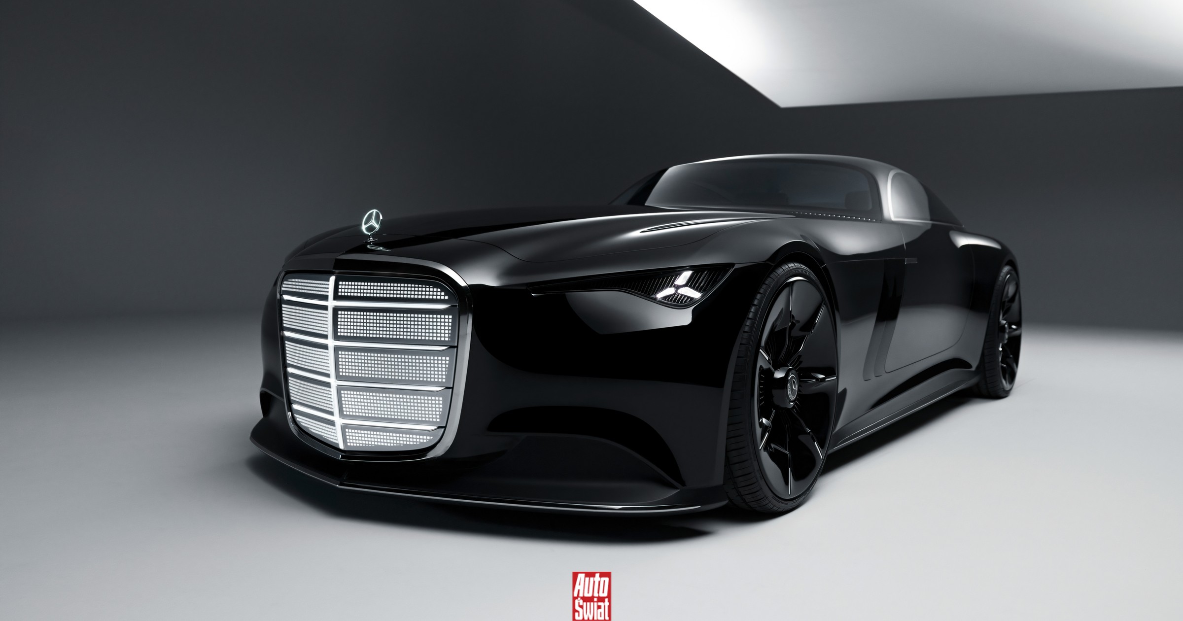 Mercedes pokazał imponujący koncept Vision Iconic. Pokryty jest specjalną powłoką