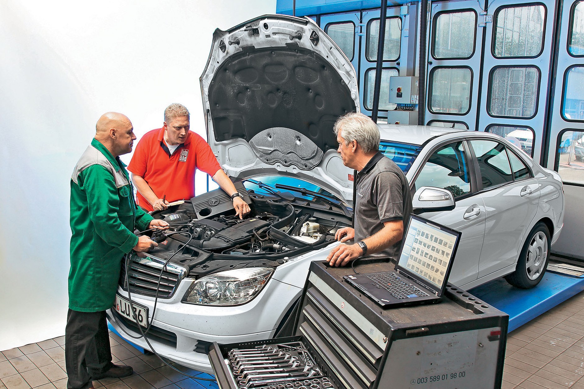 Mercedes klasy C po przejechaniu 200 000 km