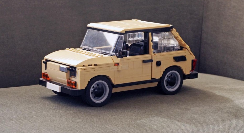 sowieckie samochody z klocków