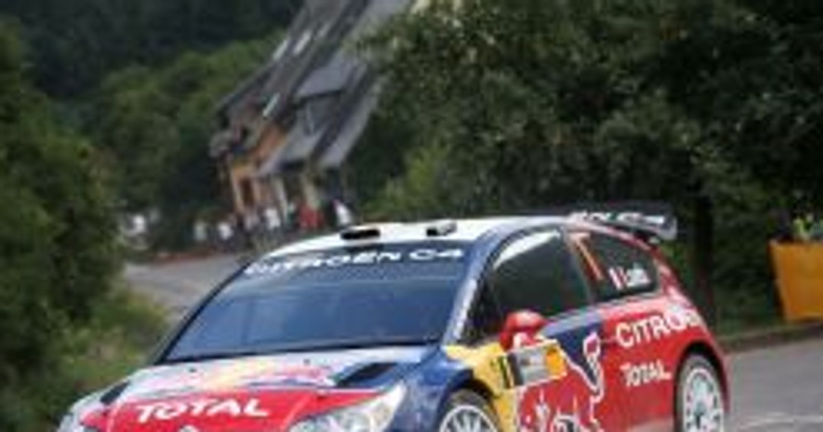 Rajd Niemiec 2008:  Loeb bez błędu (II. etap, wyniki))