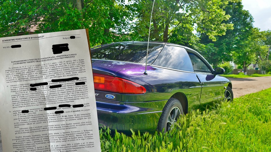 Dwa lata temu sprzedała Forda Probe. Dziś dostała karę z urzędu