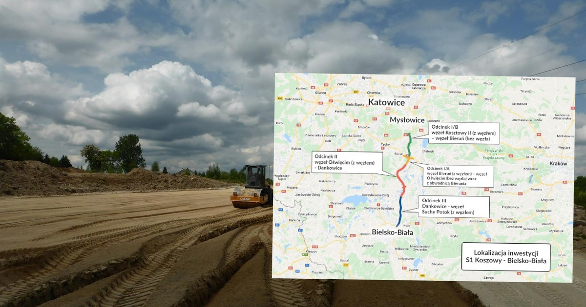 Ruszyła budowa ważnego odcinka drogi S1. Coraz bliżej połączenia Oświęcimia i Bielska-Białej