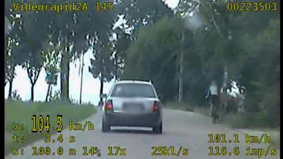 Przekroczył prędkość o 54 km/h. Stracił prawo jazdy