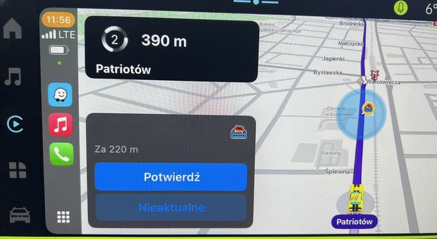Nowa funkcja darmowej nawigacji na burzliwe czasy. Czyli na dziś