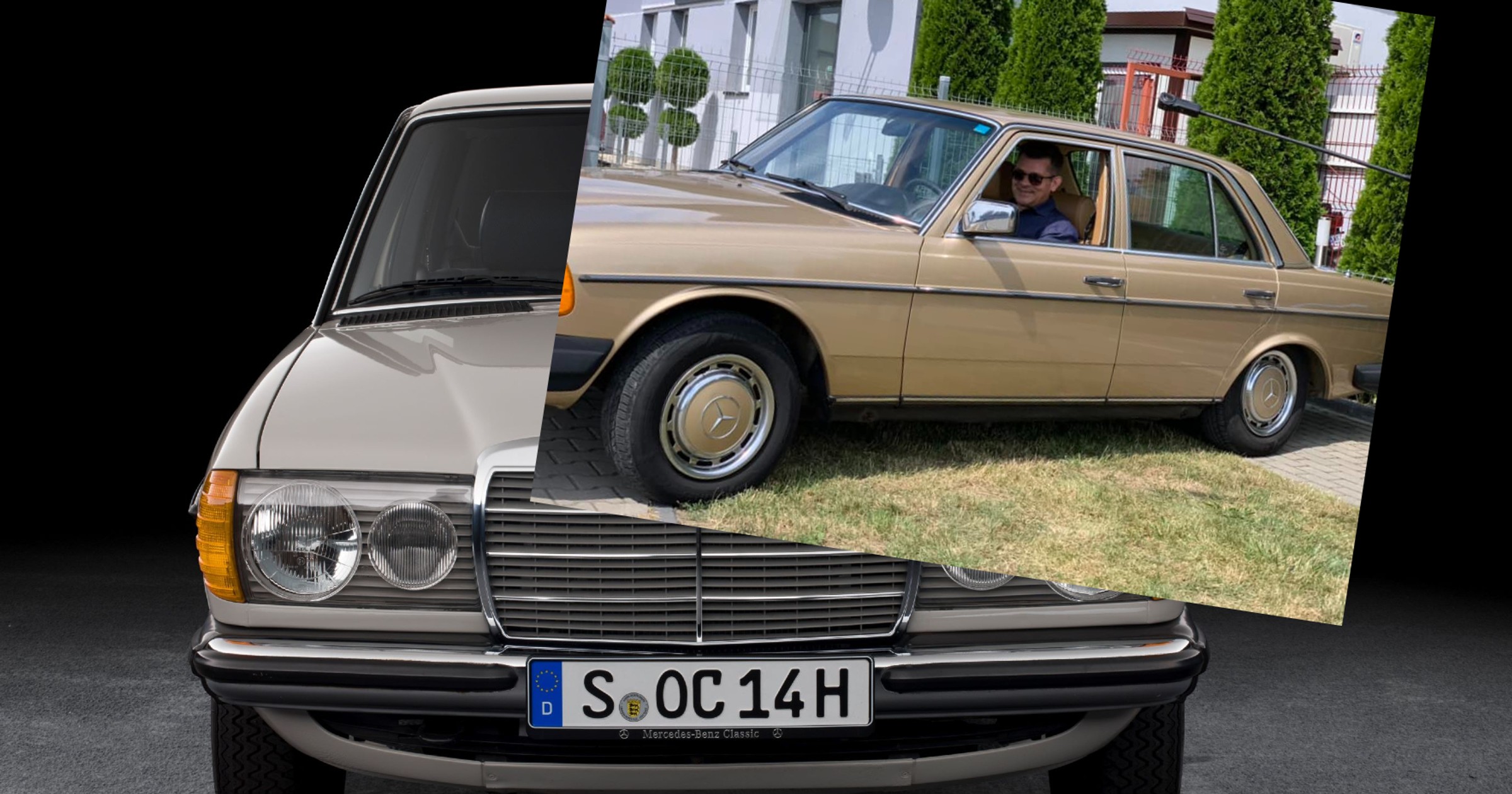 Zenon Martyniuk kupił Mercedesa. To klasyczne W123