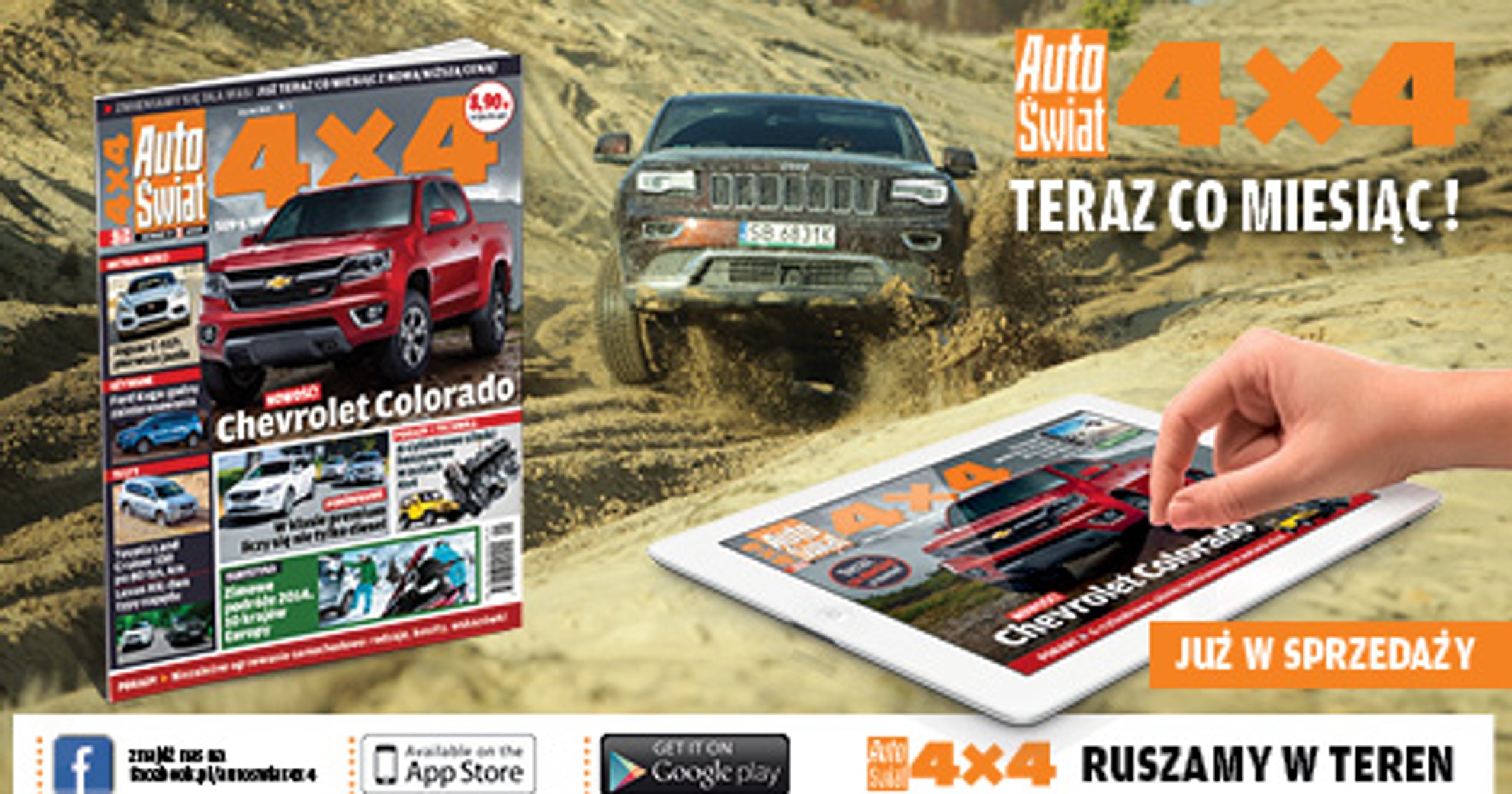 Nowy 1/2014 Auto Świat 4x4 już w sprzedaży i na tabletach