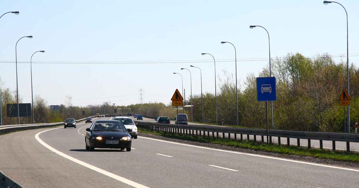 Droga ekspresowa to nie autostrada!