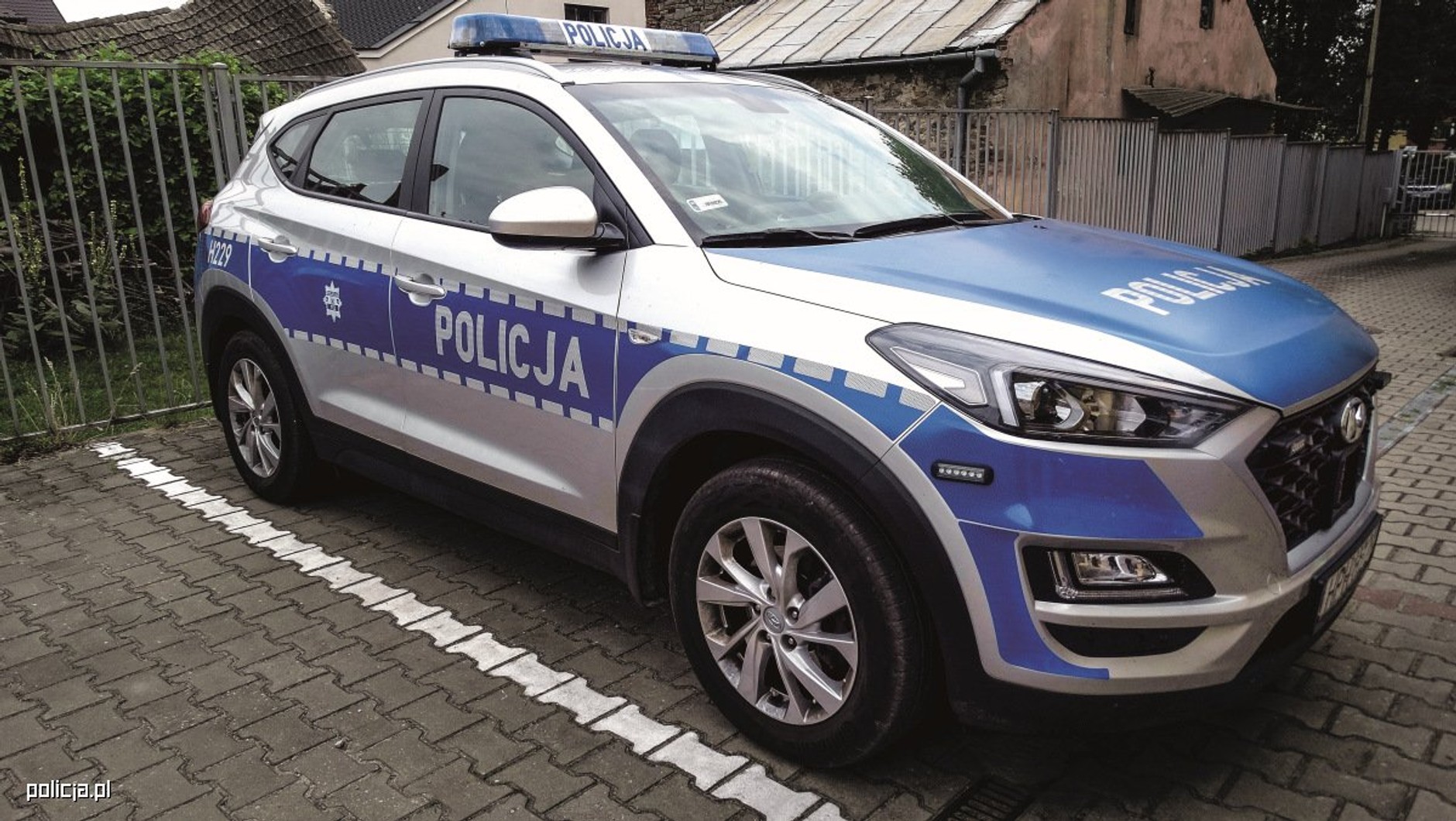 Policyjny Hyundai Tucson