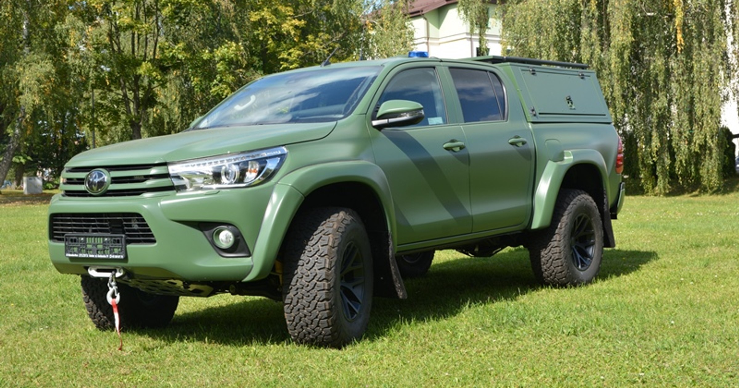 Toyota Hilux Straży Granicznej
