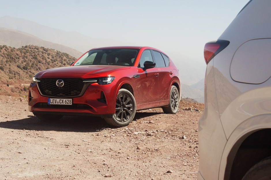 Mazda CX-60 z dieslem w Maroku