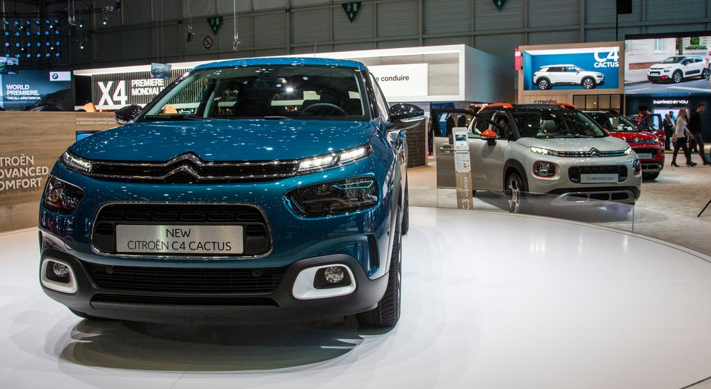 Citroen C4 Cactus na salonie w Genewie