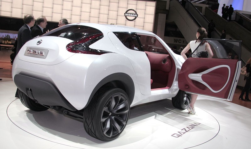 Genewa 2009: Nissan Qazana – terenowa żaba