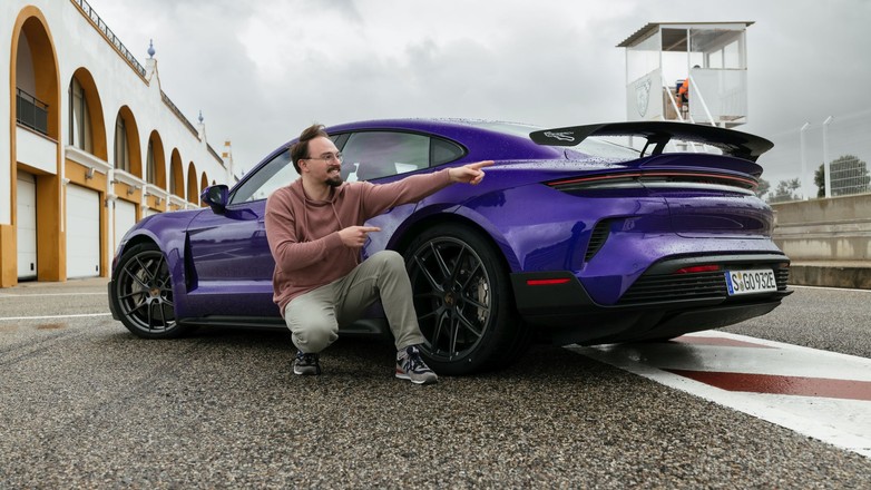 Pierwsza jazda za kierownicą Porsche Taycan Turbo GT