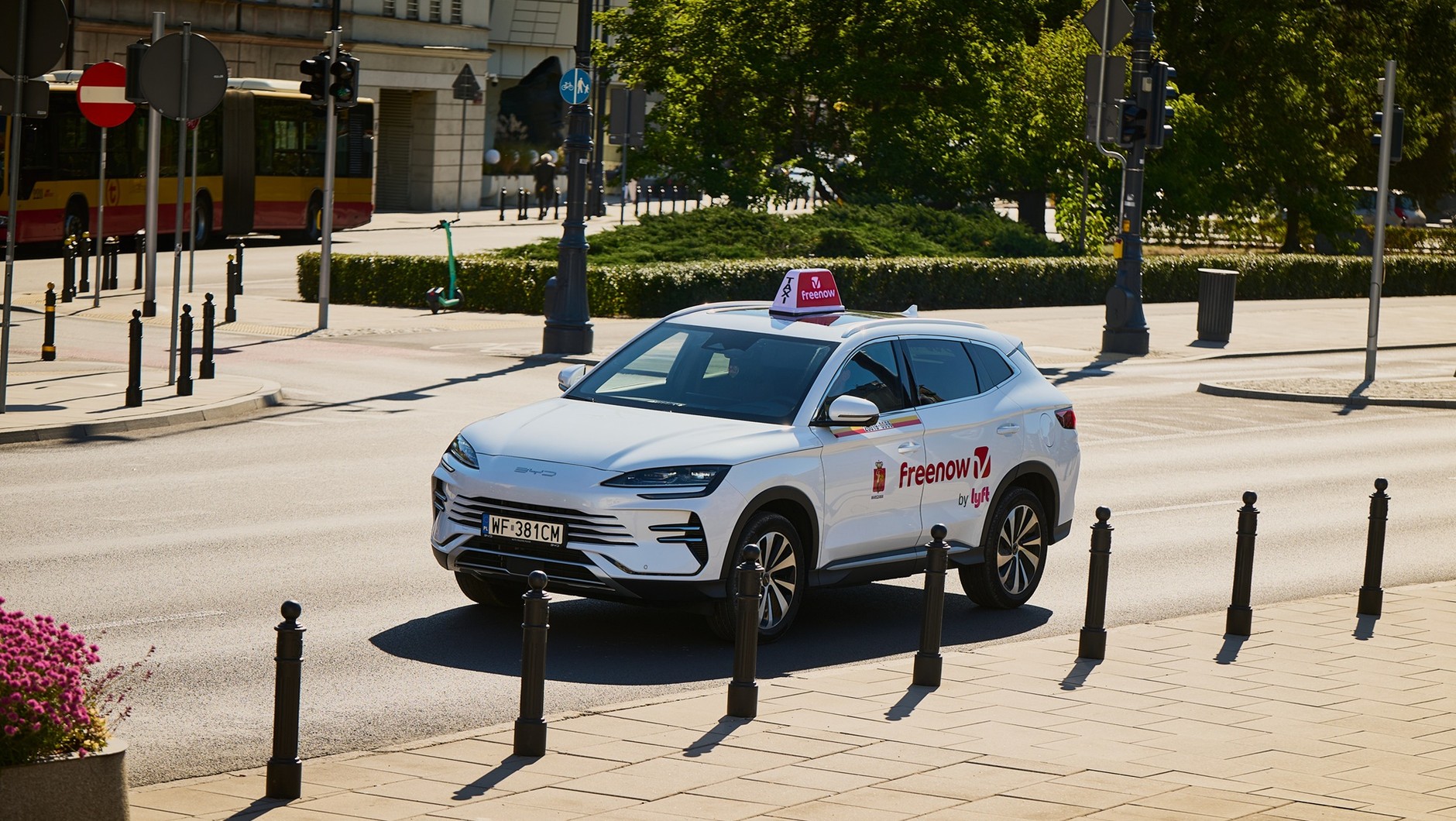 Parnerstwo Freenow i BYD