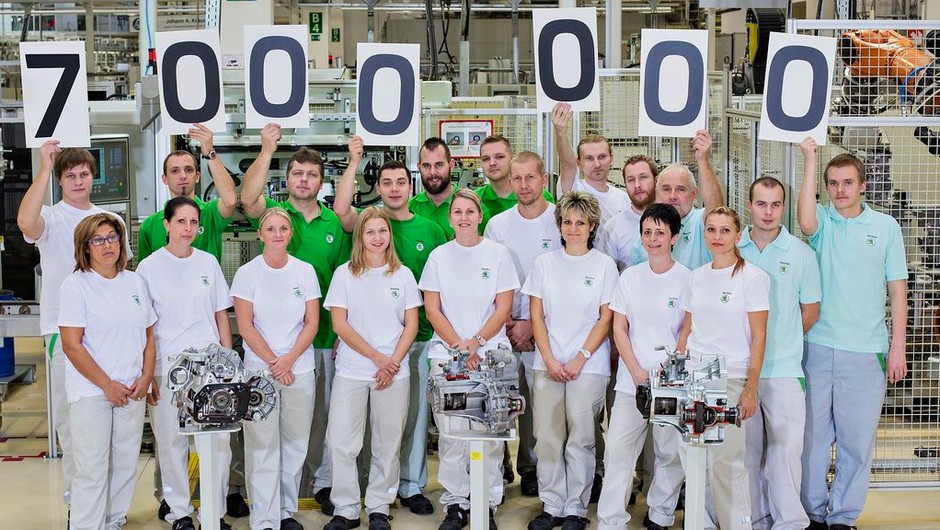 Skoda w Mlada Boleslav wyprodukowała 7 mln przekładni