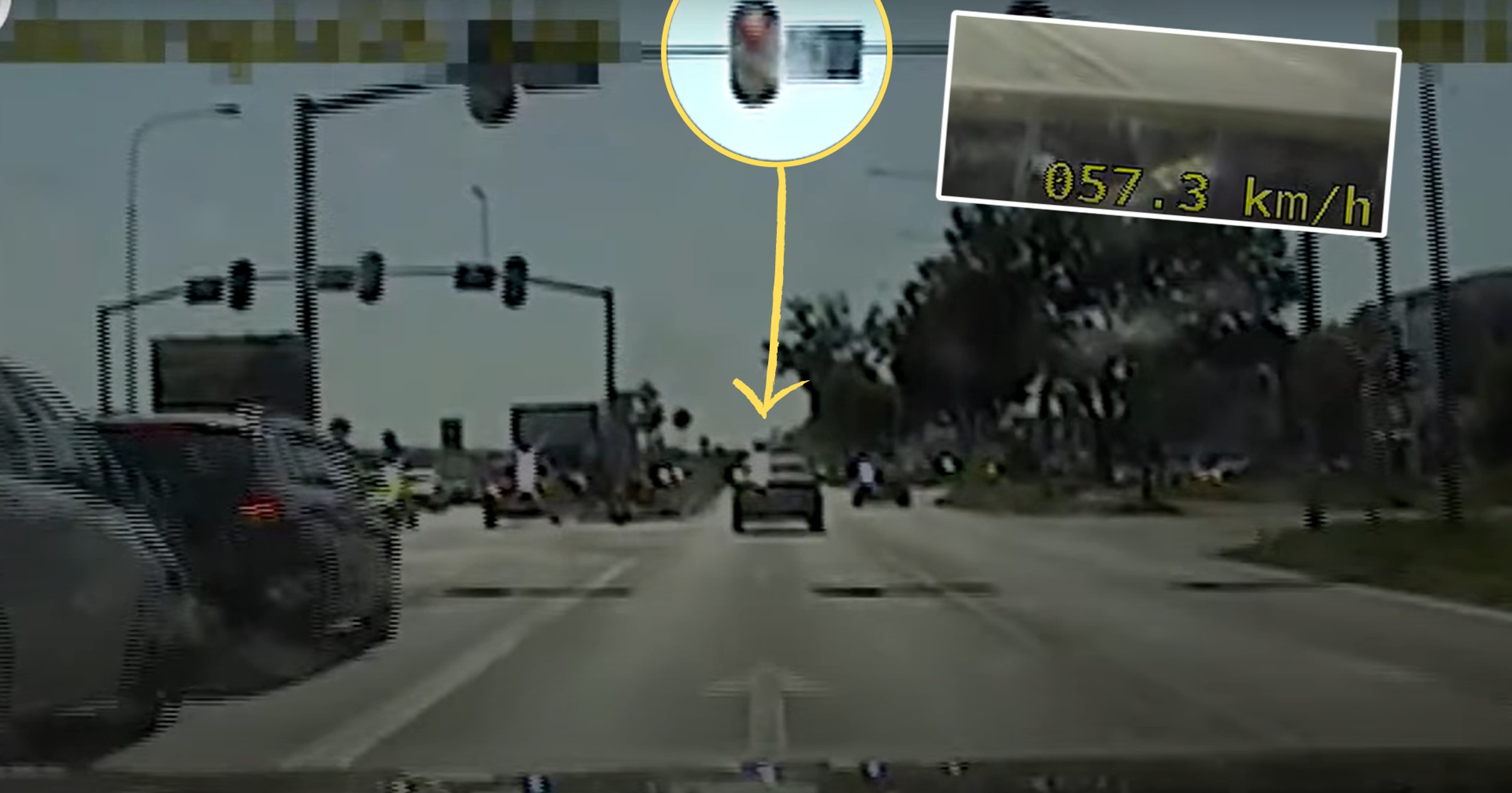 Wystarczyło 10 sekund, żeby stracił "prawko". Jego wyczyny nagrał kierowca BMW