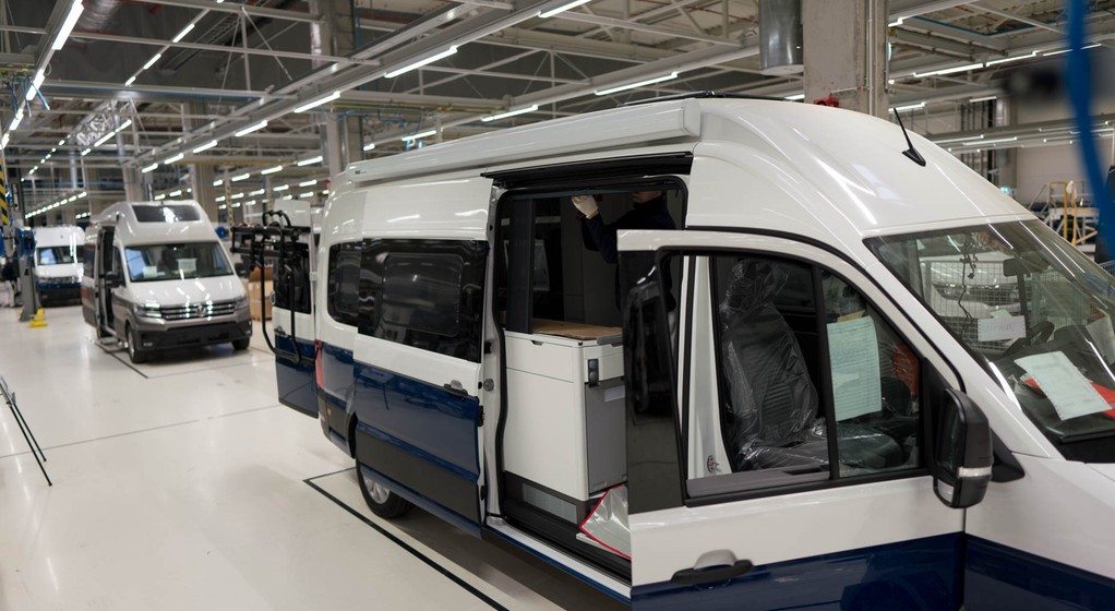 Produkcja kampera Volkswagena we Wrześni