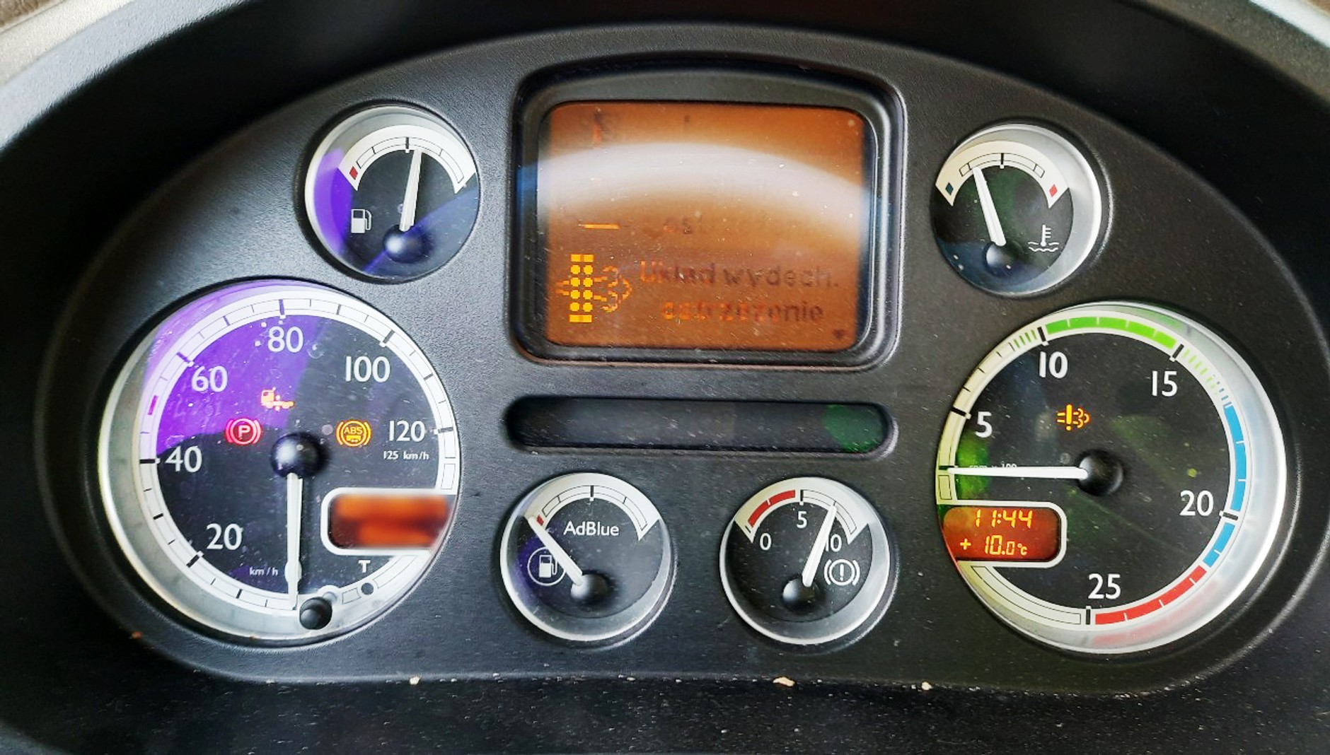 Specjalistyczny sprzęt ITD wykrył wszystkie usterki ciężarówki