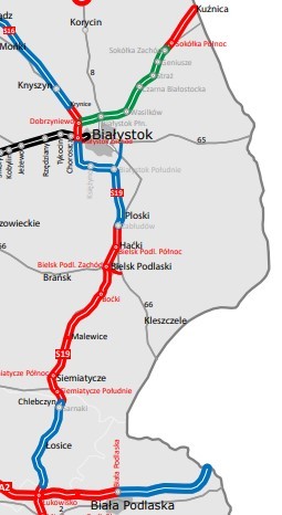 Droga S19 Via Carpatia w woj. podlaskim