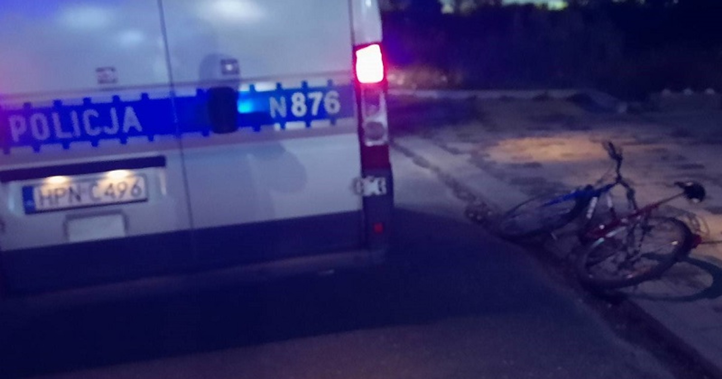 36-latek nietrzeźwy na rowerze stwarzał zagrożenie na drodze
