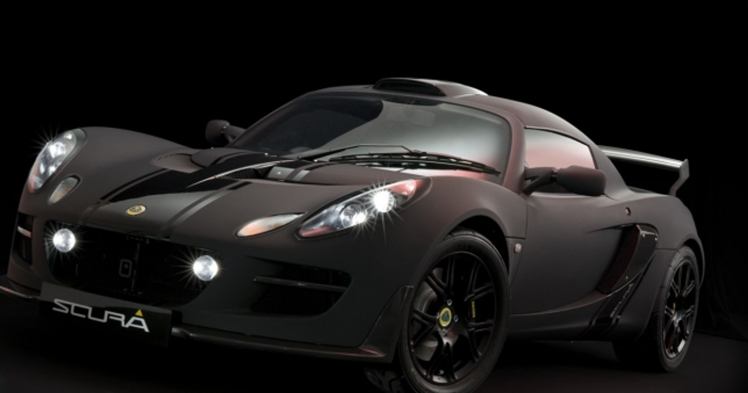 Lotus Exige Scura - Limitowana edycja w czarnym macie