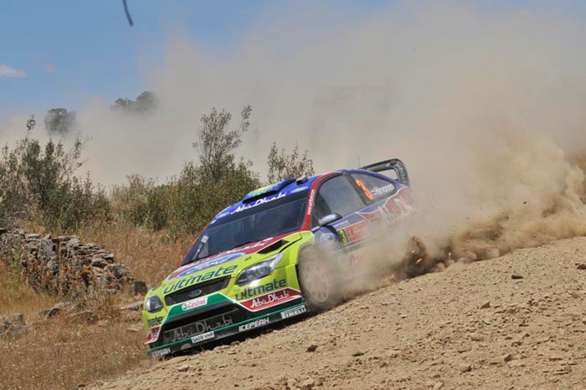 Rajd Portugalii 2010: dominacja Citroena, Kościuszko trzeci (2. etap, wyniki, galeria Willy Weyens)