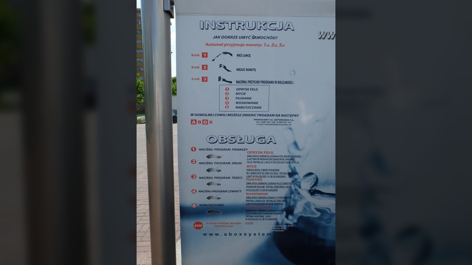 Myjnia bezdotykowa