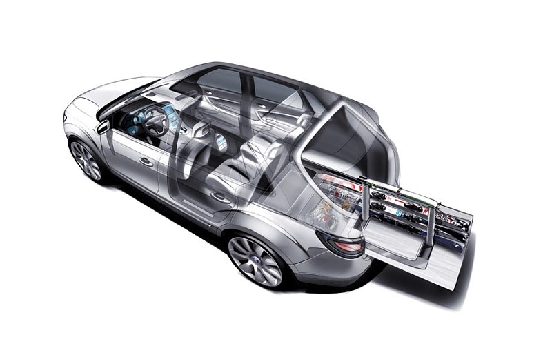 Detroit 2008: Saab 9-4X Biopower Concept: pierwsze przedpremierowe fotografie i informacje