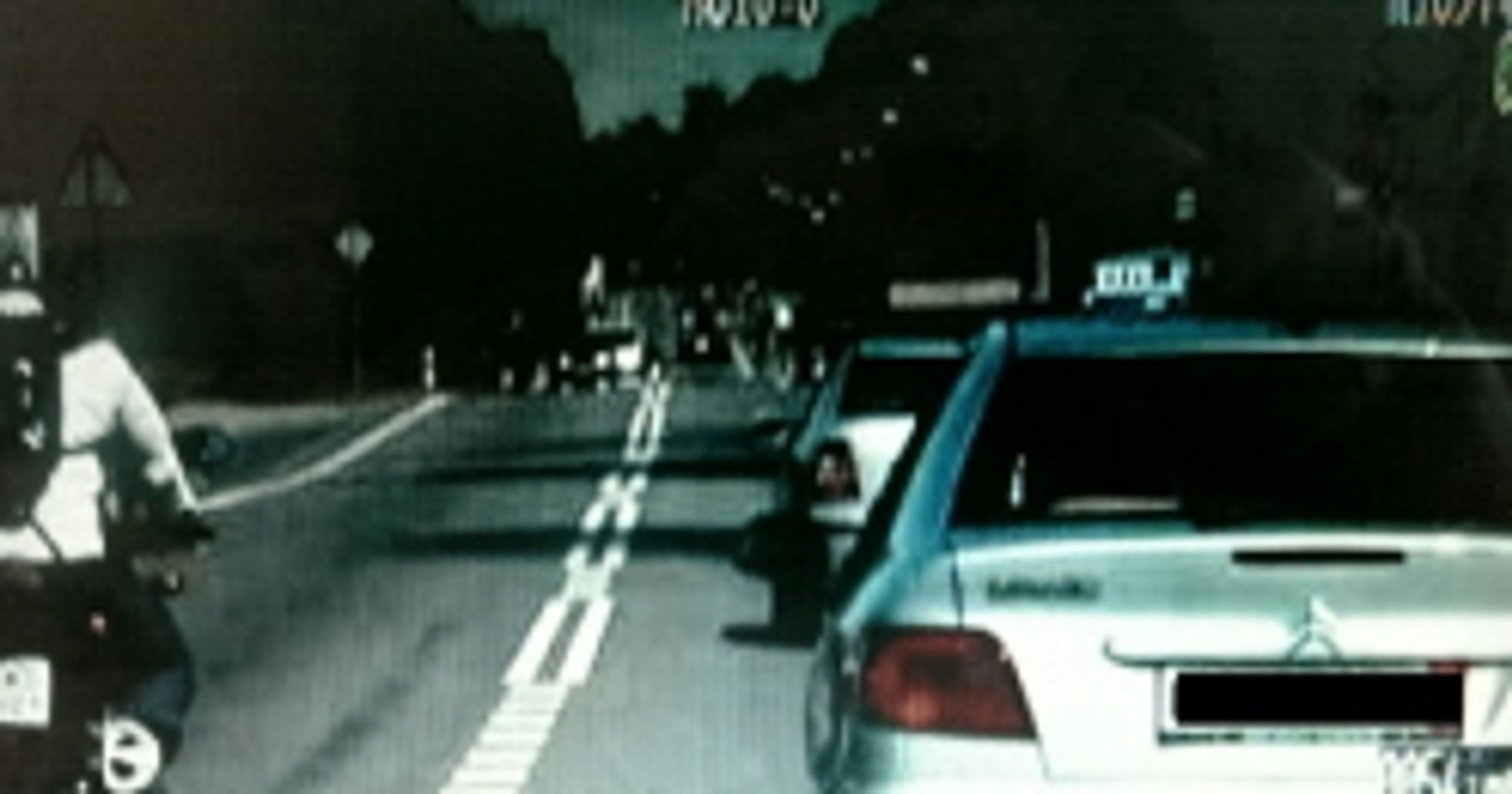 64 punkty karne w 20 minut dla motocyklisty