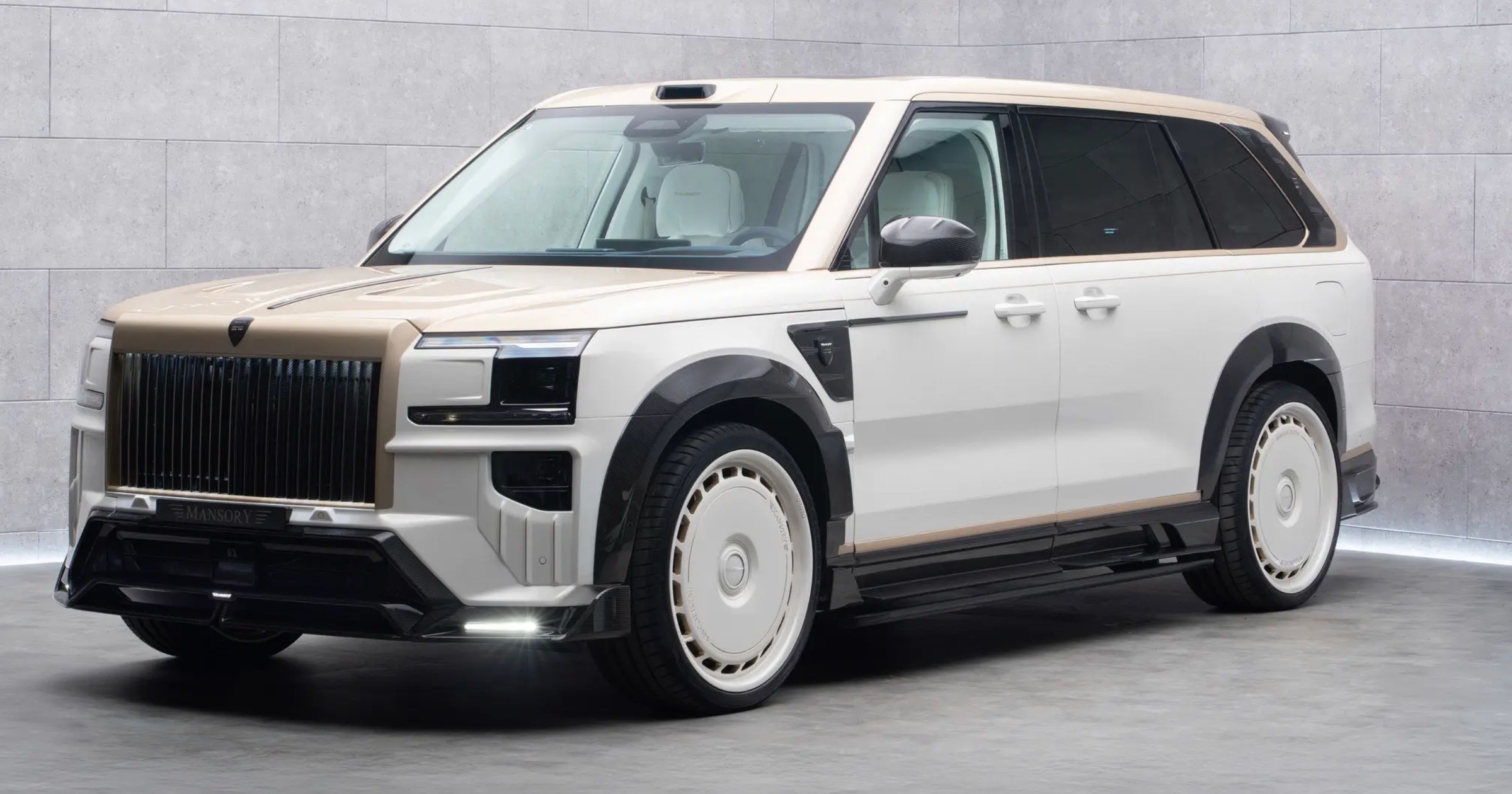 Zeekr 9X po tuniungu Mansory