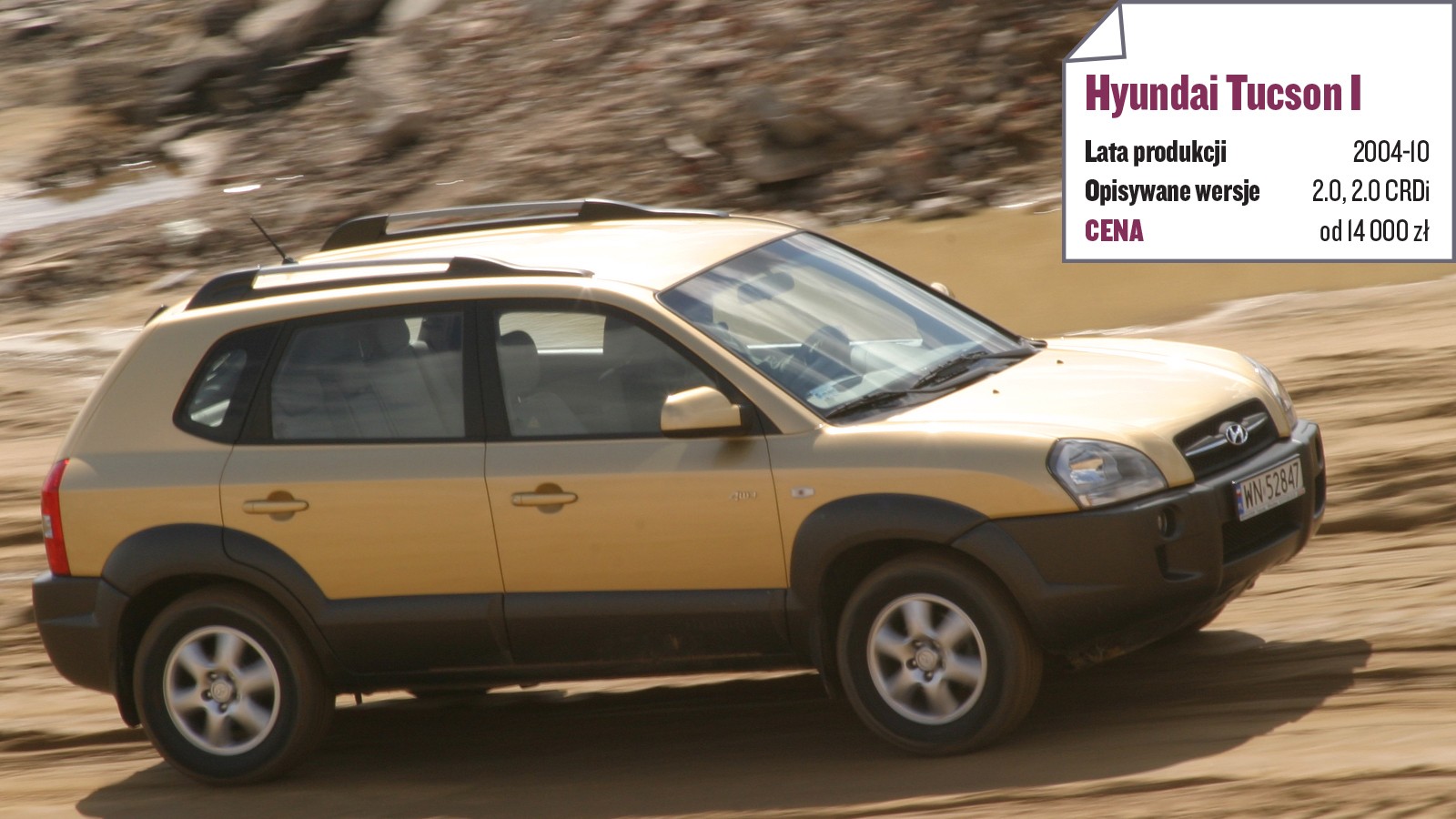 Hyundai Tucson I (2004-10) - od 14 000 zł