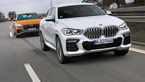 Audi Q8 kontra BMW X6 - za grube, by być piękne?