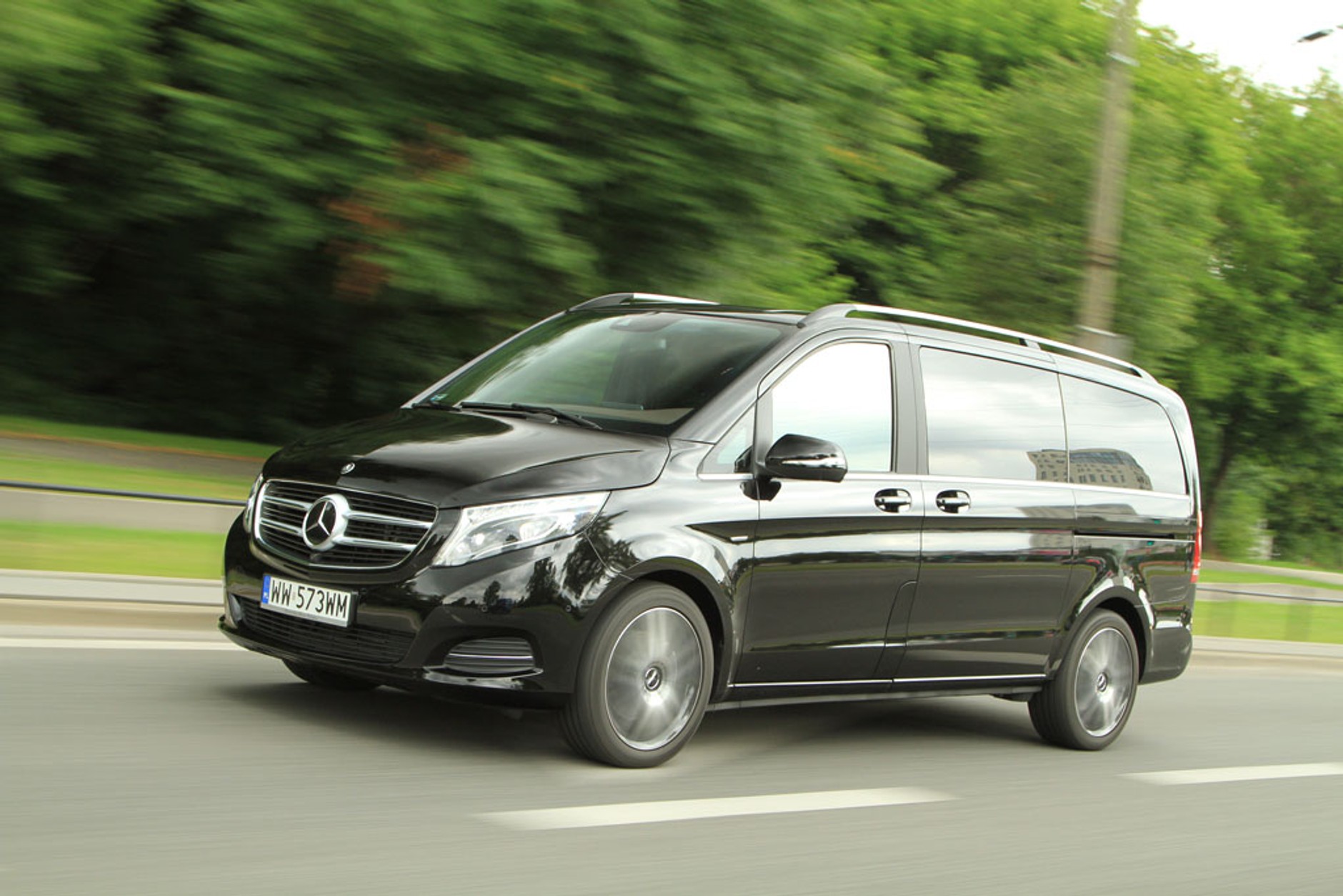 Test Mercedesa V 250 BlueTec - luksusowy autobus