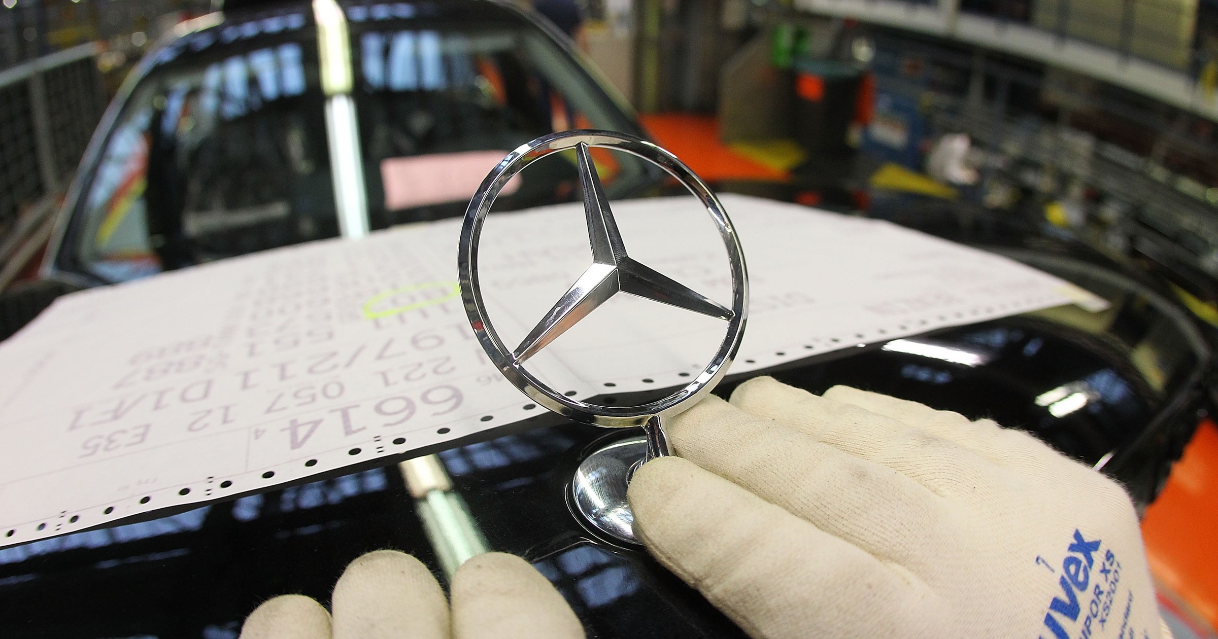 Mercedes Klasy S - fabryka