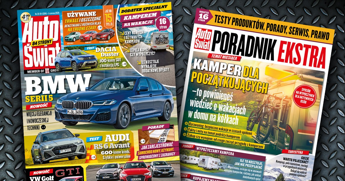 Auto Świat 23-24/2020 z dodatkiem o kamperach