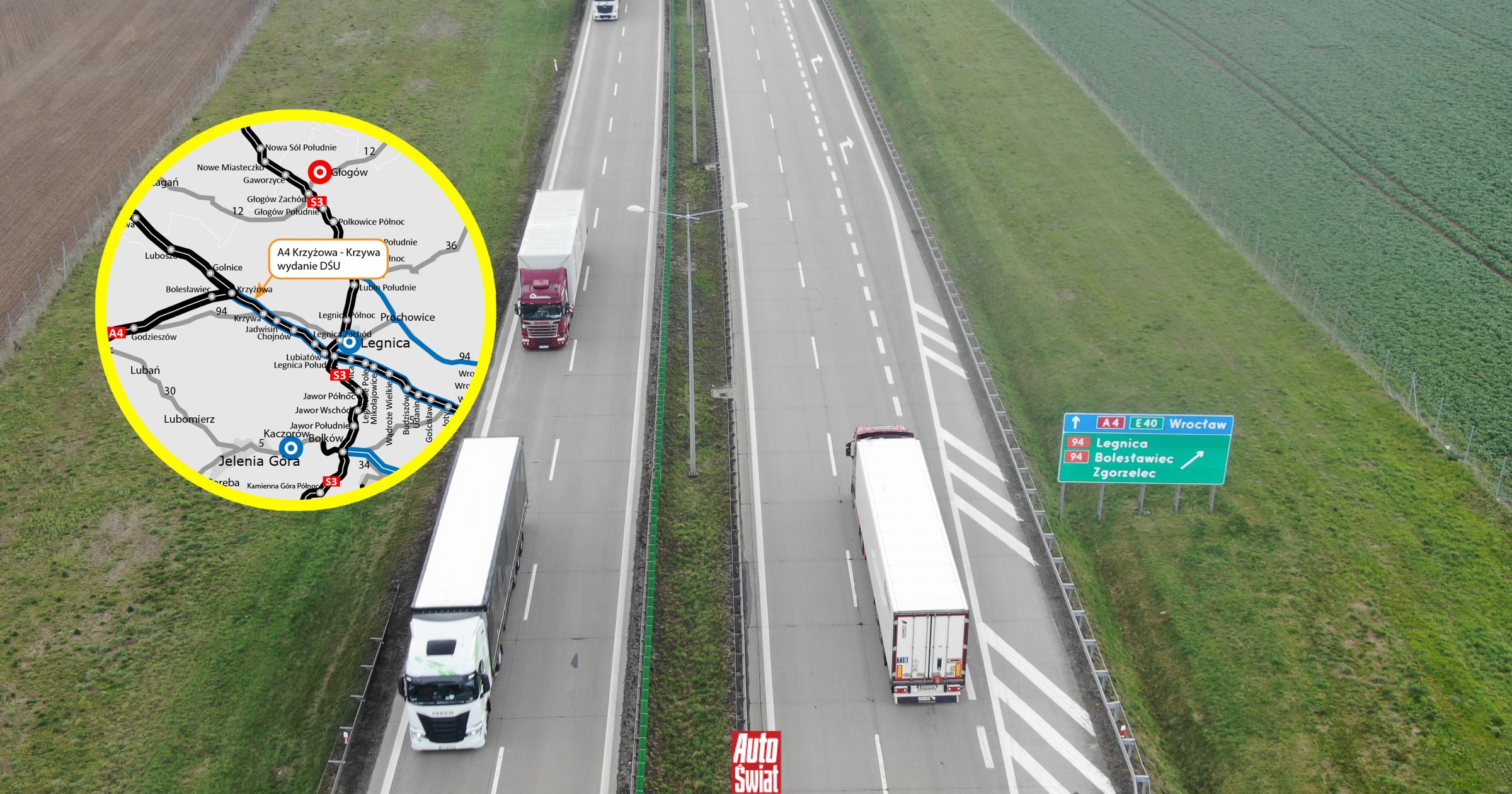 Kluczowy odcinek A4 dostał zgodę na rozbudowę. Jest decyzja środowiskowa