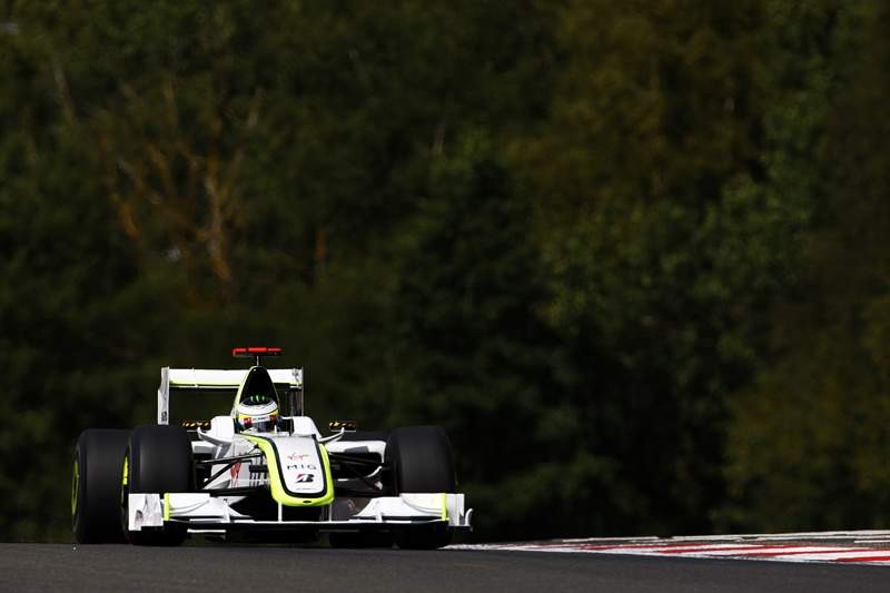 Grand Prix Belgii 2009: dwie gwiazdy wyścigu - Raikkonen i Fisichella (fotogaleria)