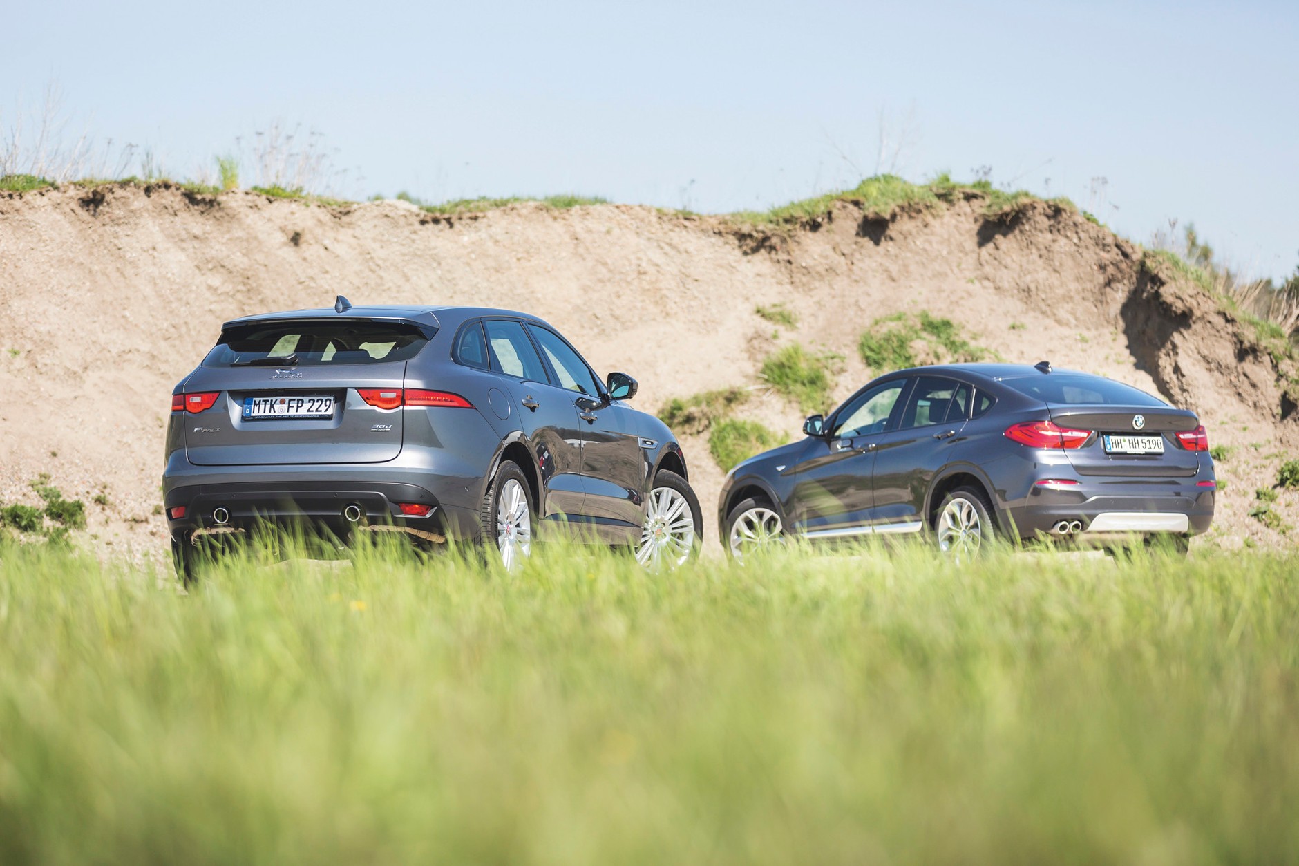 Pojedynek indywidualistów - BMW X4 i Jaguar F-Pace