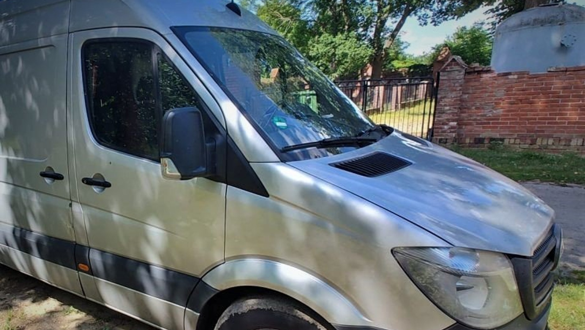 Mercedes został skradziony w Niemczech