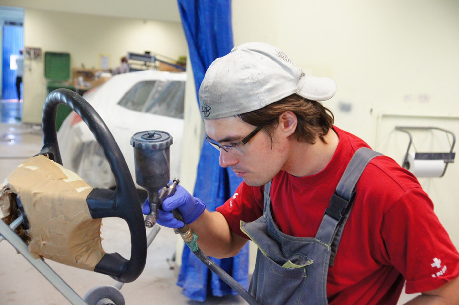 Lakierowanie kierownicy