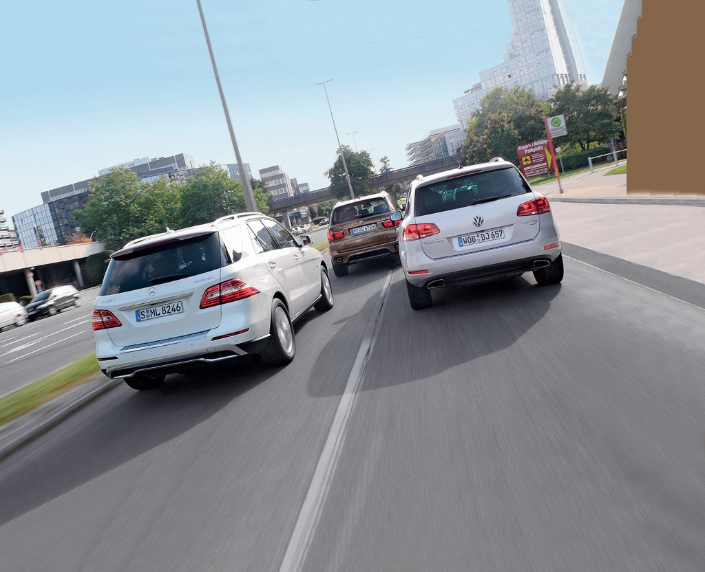BMW X5 kontra Mercedes ML i VW Touareg: luksusowe, ale niekoniecznie terenowe suv-y