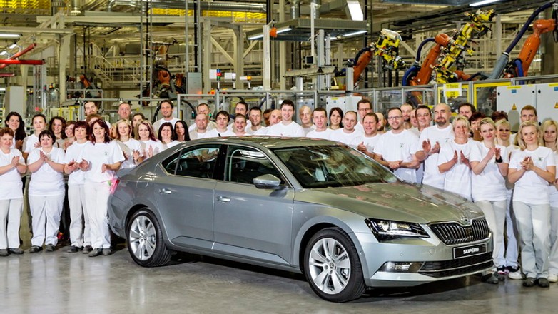 Skoda Superb - produkcja w Kvasinach