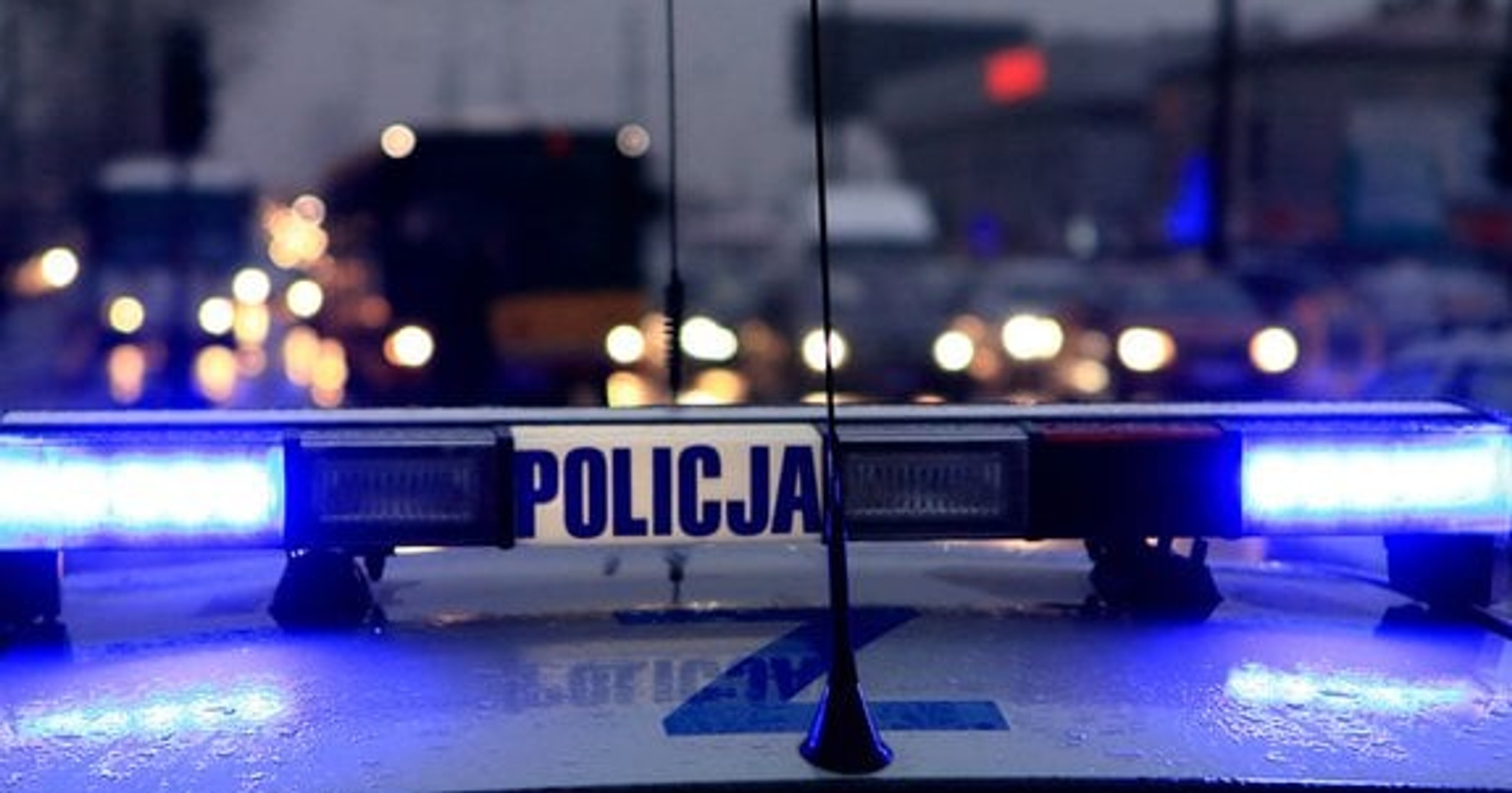 Wjechał do rowu i zaczął uciekać. Policjanci ruszyli z psem