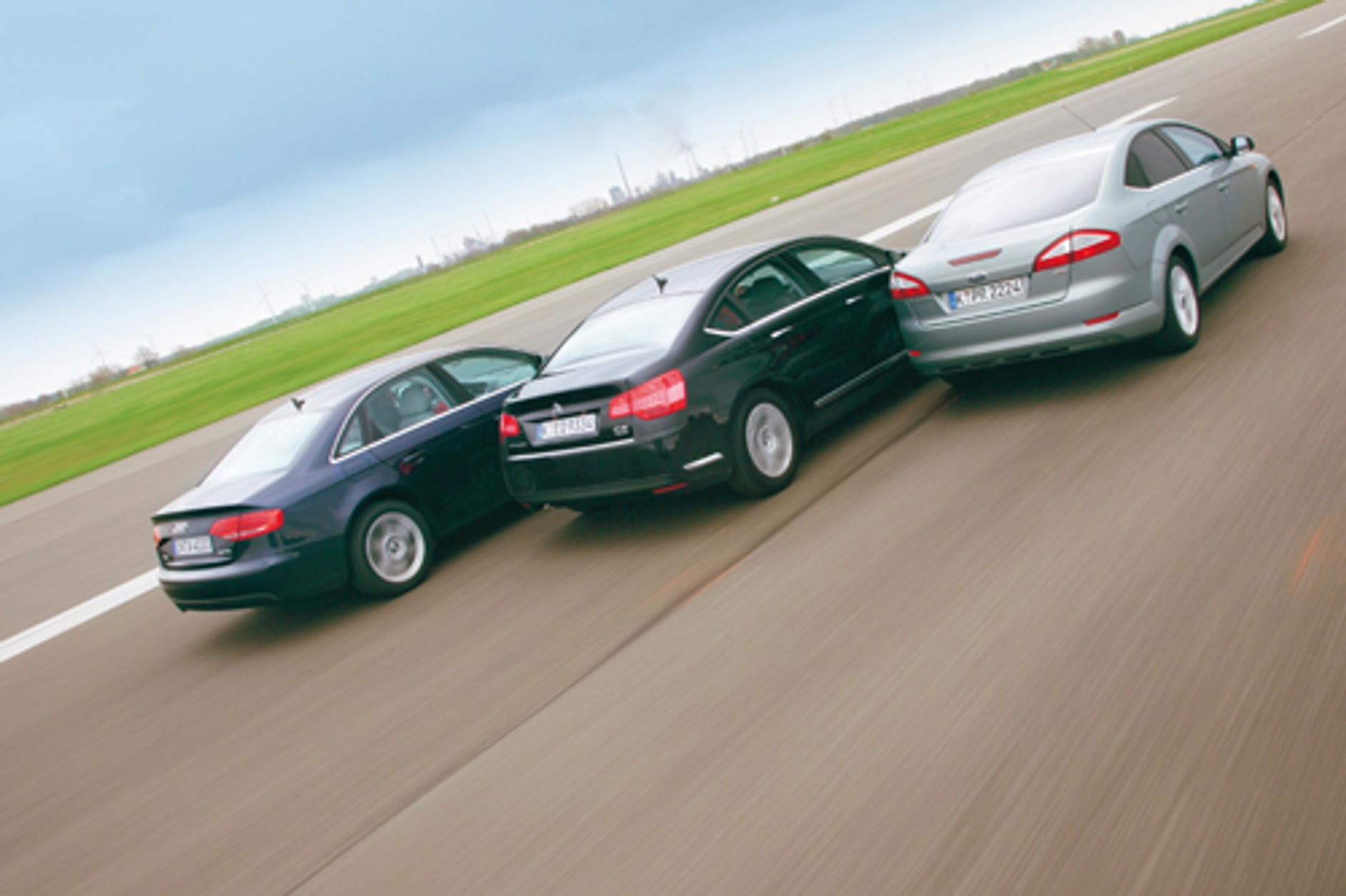 Citroen C5 kontra Audi A4 i Ford Mondeo - Citroen wraca do gry!