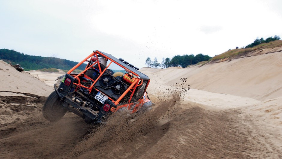 Motointegrator Seria 4x4: mała Sahara