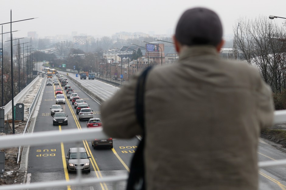 Nowy wiadukt Trasy Łazienkowskiej