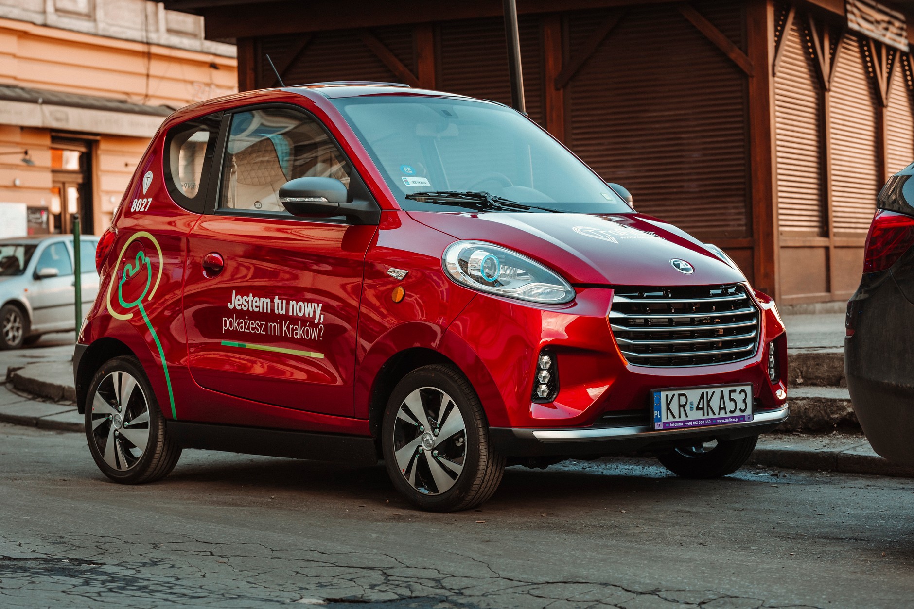 ZD D2S czyli chiński mikrosamochód trafił do floty firmy Trafficar