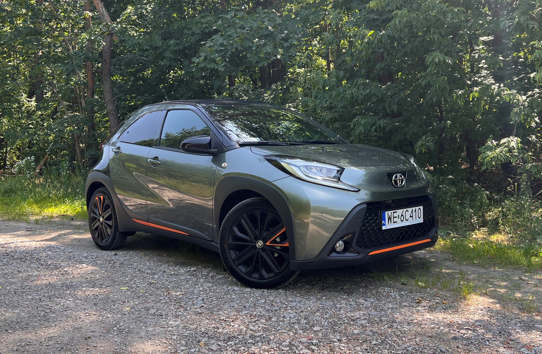 Na zdjęciu Toyota Aygo X w topowej wersji Aygo X Limited. Ceny od: 83 tys. 900 zł.